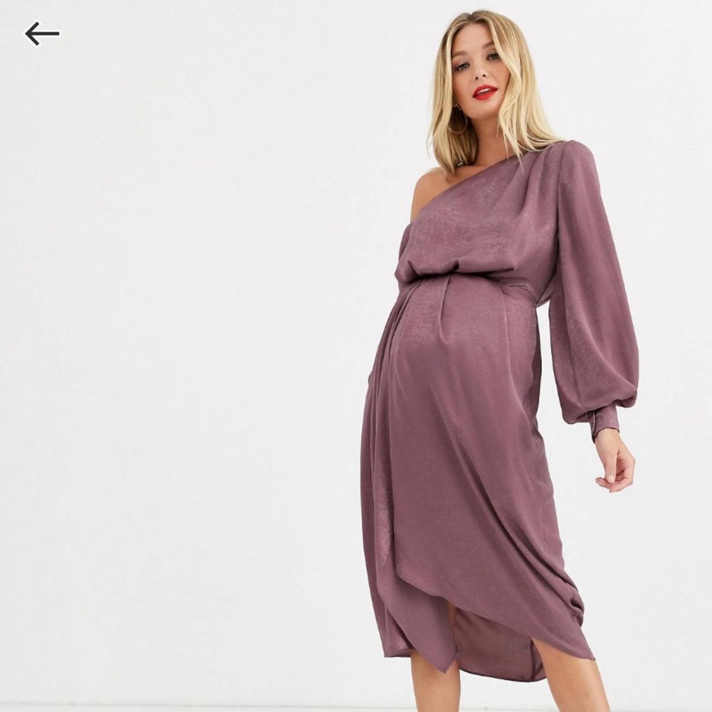 Asos maternity dress